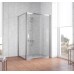 Душевой уголок Vegas Glass ZP+ZPV 130*90 08 01 профиль глянцевый хром, стекло прозрачное
