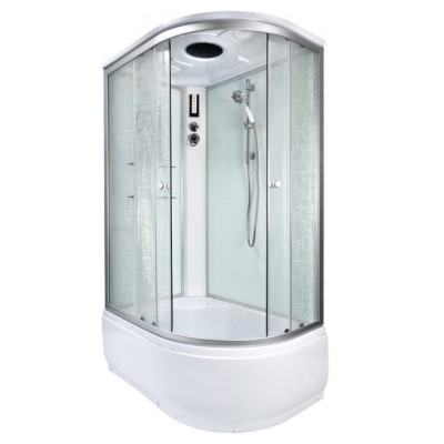 Душевая кабина Deto EM4511 L 110x80 с электрикой