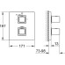 Термостат Grohe Grohtherm Cube 19958000 для ванны с душем