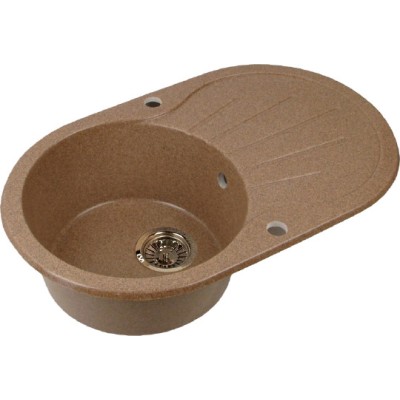 Мойка кухонная Акватон Паола терракотовая