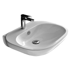 Раковина Hidra Ceramica ABC накладная белая, 60 см 
