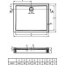 Поддон для душа Riho 273 с панелью и ножками 100x80 см