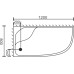 Поддон для душа Royal Bath RB 8120BK L