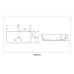 Раковина Abber Rechteck AC2204MDG 60x35