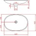 Раковина ArtCeram LaFontana LFL001 01 00 накладная