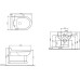 Унитаз подвесной Jaquar Queen's QNS-WHT-7951