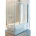 Шторка на ванну GuteWetter Practic Part GV-413A правая 183x85 см стекло бесцветное, профиль матовый хром