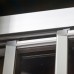 Шторка на ванну GuteWetter Practic Part GV-413A правая 183x85 см стекло бесцветное, профиль матовый хром