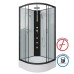 Душевая кабина Niagara NG-6703-14BKTG 80x80