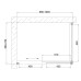 Душевой уголок Vegas Glass ZP+ZPV 100*70 07 02 профиль матовый хром, стекло шиншилла