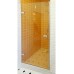 Душевая дверь в нишу GuteWetter Trend Door GK-861 левая 80 см стекло бесцветное Two, фурнитура хром