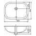 Раковина SSWW CL3080 56 см