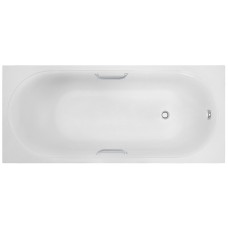Ванна из искусственного камня Delice Dolce 170x75 глянцевая с ручками хром DLR330059R-G