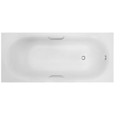 Ванна из искусственного камня Delice Dolce 170x75 глянцевая с ручками хром DLR330059R-G