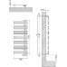 Полотенцесушитель электрический Cordivari Kelly 50x124