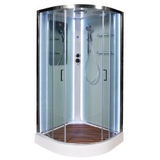 Душевая кабина Deto A01 LED K N 100x100