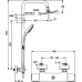 Душевая стойка Ideal Standard Ideal Duo A5686AA