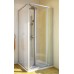 Душевой уголок GuteWetter Practic Square GK-404 правая 70x70 см стекло бесцветное, профиль матовый хром