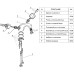 Смеситель Wasserkraft Amper 2903 для раковины