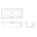 Чугунная ванна Jacob Delafon Volute 170x80 E6D901-0