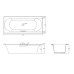 Чугунная ванна Jacob Delafon Volute 180x80 E6D900-0