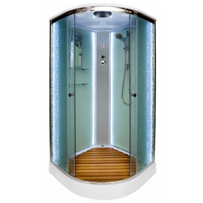 Душевая кабина Deto EM1510 LED 100x100