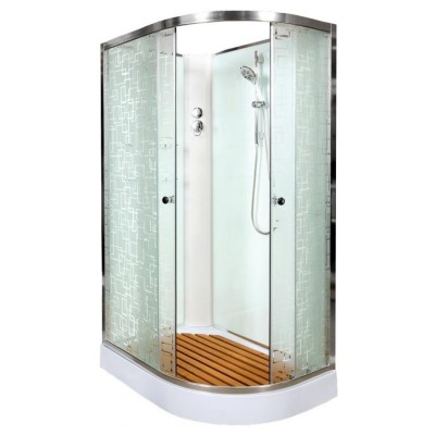 Душевая кабина Deto EM1512 L N 120x80