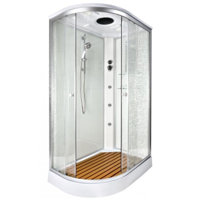 Душевая кабина Deto EM1511 R 110x80 с гидромассажем