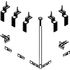 Комплект креплений Cezares CZR-SCR-FIX-KIT для экранов