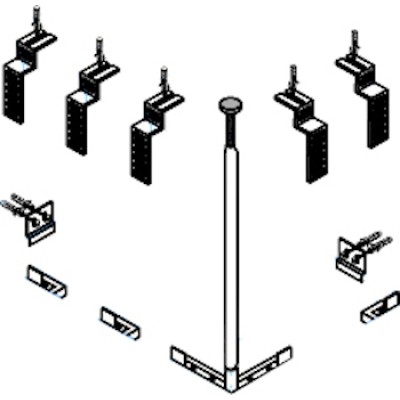 Комплект креплений Cezares CZR-SCR-FIX-KIT для экранов