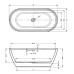 Акриловая ванна Riho Inspire FS 160x75