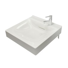 Раковина 1MarKa  Laundry 60х60 над стиральной машиной