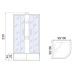 Душевая кабина Мономах XL Б/К 100/44 С МЗ 100x100