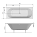 Акриловая ванна Ravak City 180x80 C920000000