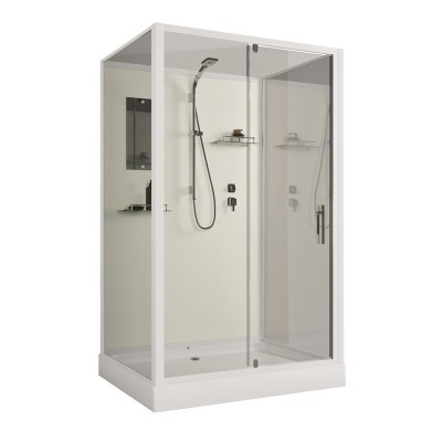 Душевая кабина Niagara ST100/80/15Q/BK 100x80
