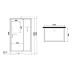 Душевая кабина Niagara ST120/90/15Q/BK 120x90
