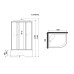 Душевая кабина Niagara E120/80/40L/TN 120x80