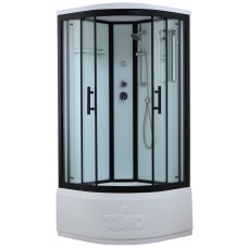 Душевая кабина Timo T-6600 Black 100x100