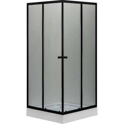 Душевой уголок Niagara NG-009-14QT BLACK 90x90