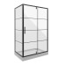 Душевое ограждение Niagara NG-0220-08 BLACK 120x80