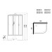 Душевая кабина Niagara NG-2310-14LG 120x80