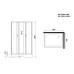 Душевая кабина Niagara NG-43295-14QBKG 120x90