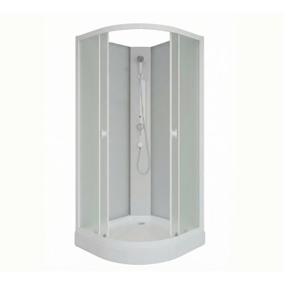 Душевая кабина Niagara P90/13/MT/BK 90x90