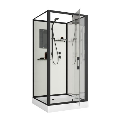 Душевая кабина Niagara ST80/15Q/BL/BK 80x80
