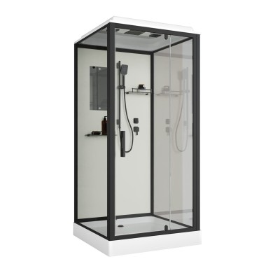 Душевая кабина Niagara ST100/15Q/BL 100x100