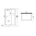Душевая кабина Niagara ST120/90/15Q/BL/BK 120x90