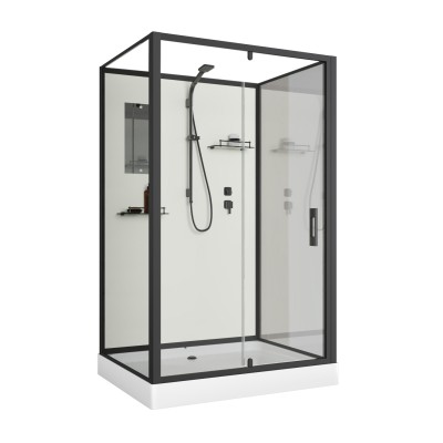Душевая кабина Niagara ST100/80/15Q/BL/BK 100x80