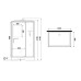 Душевая кабина Niagara ST120/90/15Q/BL 120x90