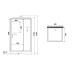 Душевая кабина Niagara ST80/15Q/BL 80x80