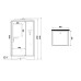 Душевая кабина Niagara ST90/15Q/BL 90x90